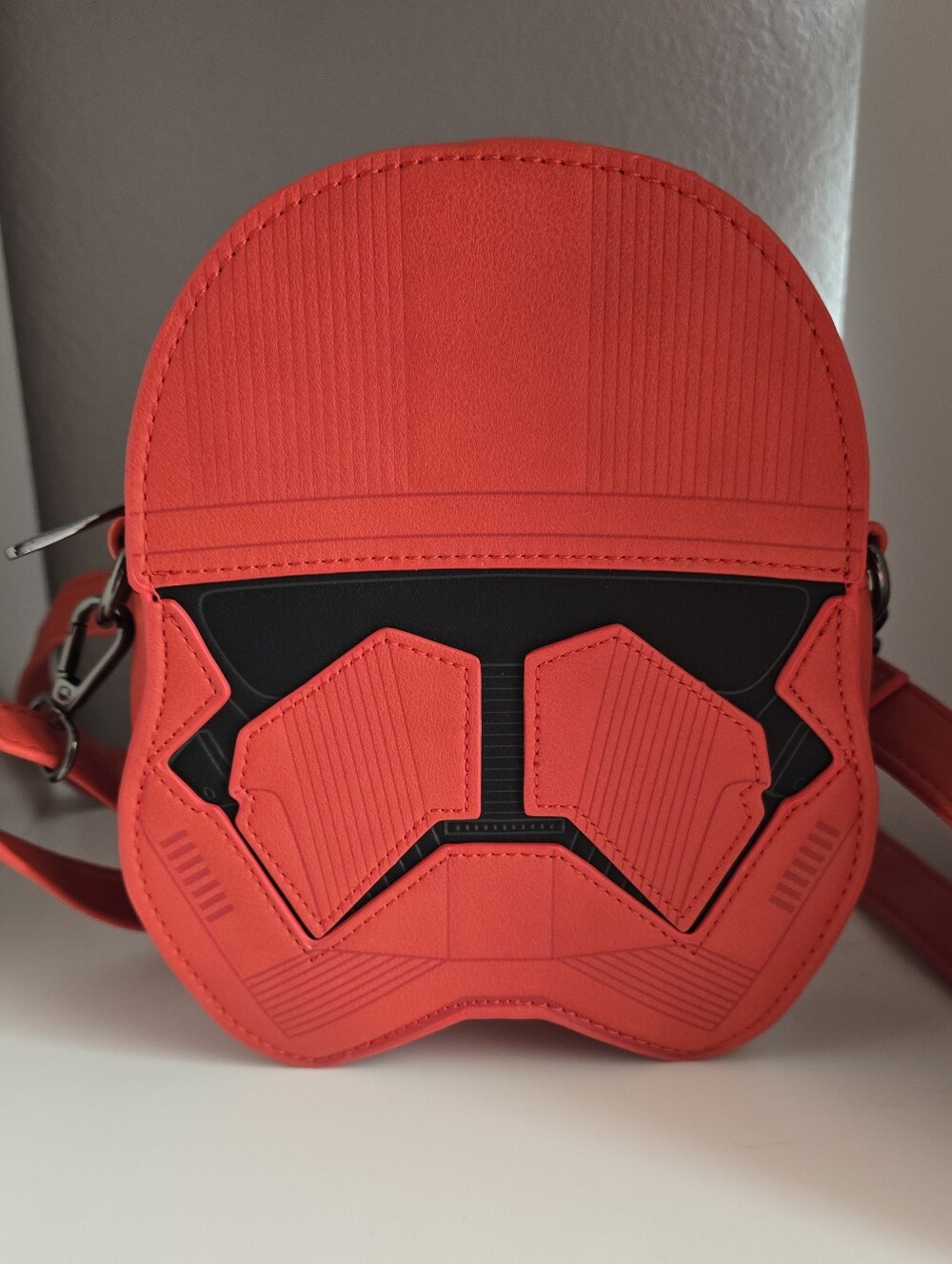 Disney Parks Star Wars Sith First Order Red Crossbody Loungefly Bag
